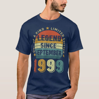 Camiseta Legenda desde setembro de 1999 23º aniversário 23