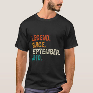 Camiseta Legenda desde setembro de 2010 13 13