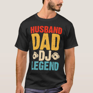 Camiseta Legenda DJ do Pai Marido
