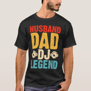 Camiseta Legenda DJ do Pai Marido