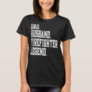 Camiseta Legenda do Bombeiro pai