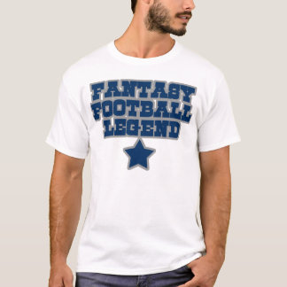 Camiseta Legenda do futebol da fantasia