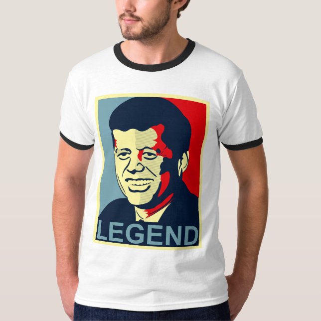 Camiseta legenda do jfk (Frente)