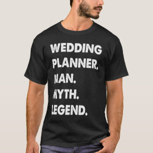 Camiseta Legenda do Mito do Homem Planner de Casamento