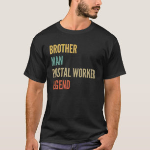 Camiseta Legenda do Trabalhador Postal do Brother Man