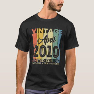 Camiseta Legenda Epic Incrível Desde Abril De 2010 12 Engra