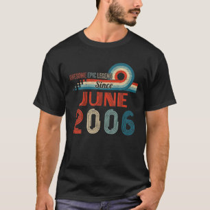 Camiseta Legenda Epic Incrível Desde Junho De 2006 16º Aniv