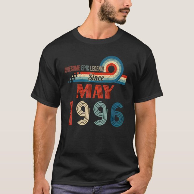 Camiseta Legenda Epic Incrível Desde maio de 1996 26º Anive (Frente)