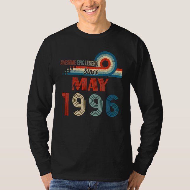 Camiseta Legenda Epic Incrível Desde maio de 1996 26º Anive (Frente)