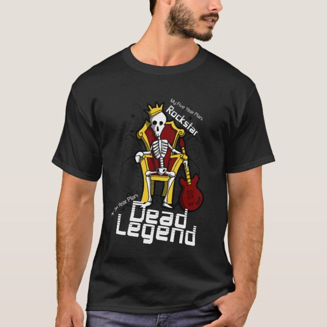 Camiseta Legenda inoperante: Um plano de 10 anos (Frente)