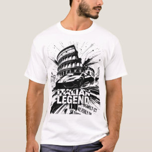 Camiseta Legenda italiana Colosseum e Super Carro