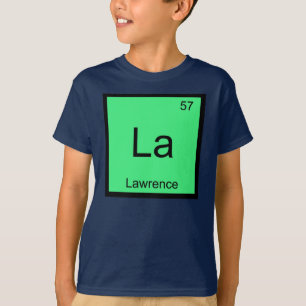 Camiseta Legenda Nome Química Elemento Mesa Periódica
