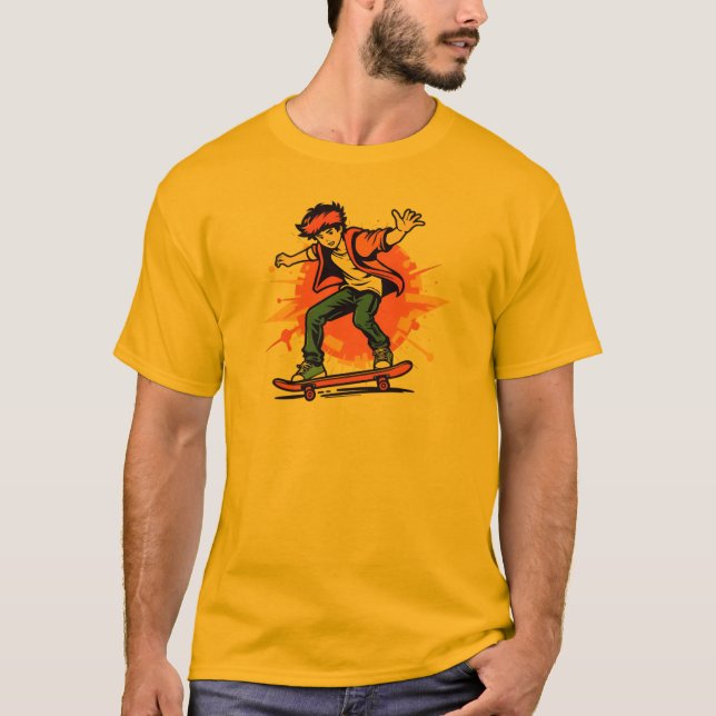 Camiseta Legenda SkateBurst (Frente)