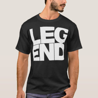 Camiseta Legenda (texto branco)