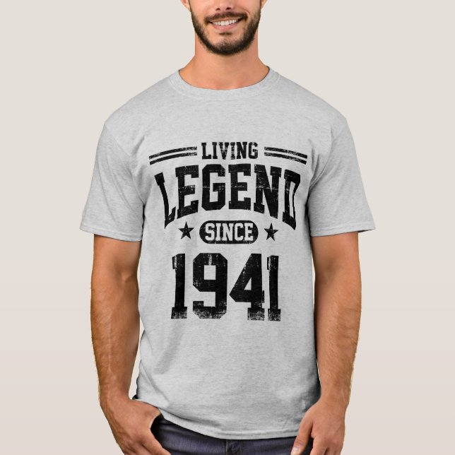 Camiseta Legenda viva desde 1941 (Frente)