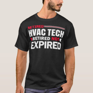 Camiseta Legendário aposentado, o HVAC Tech Legal aposentad