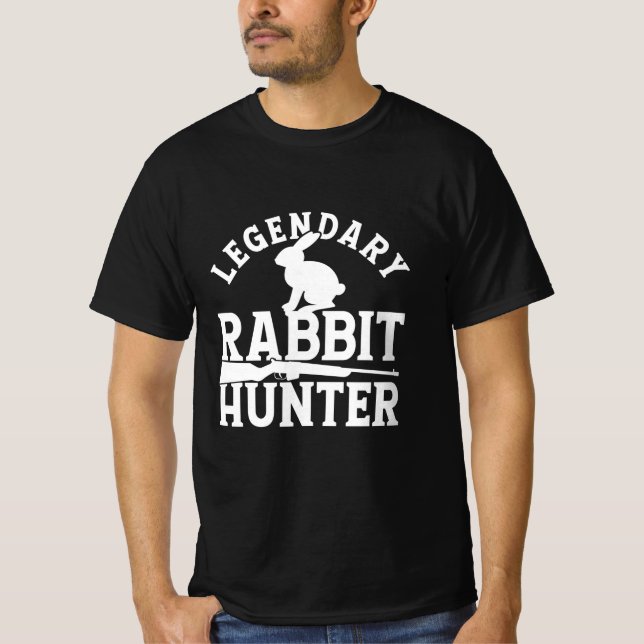 Camiseta Legendário Caçador de Coelhos (Frente)