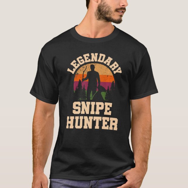 Camiseta Legendário Caçador de Snipe Snipe (Frente)