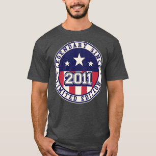 Camiseta Legendário De 12 Anos Desde O Aniversário De 12 De