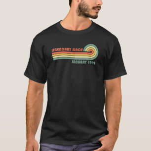 Camiseta Legendário Desde Janeiro De 1949