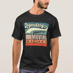 Camiseta Legendário Desde Que Se Muda Para O Vizinho Vizinh