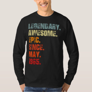 Camiseta Legendário Epic Incrível Desde Maio De 1965