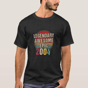 Camiseta Legendário Espetacular Epic 2004 Vintage 18 Anos B