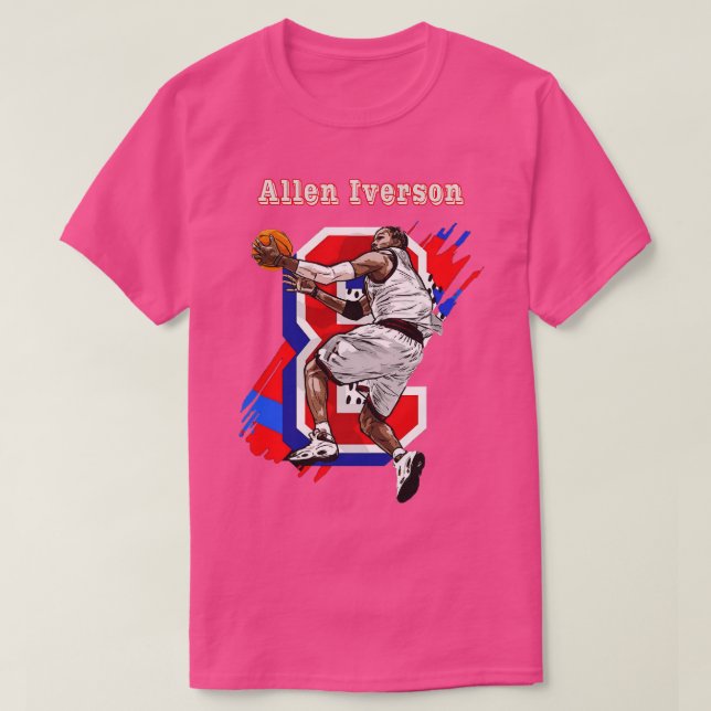 Camiseta LEGENDÁRIO PHILLY ALLEN 76ers (Frente do Design)