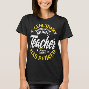 Camiseta Legendário Professor de Música Instrumental Aposen