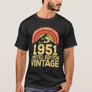 Camiseta Legendário Retro Vintage, 70 anos, Ave Incrível