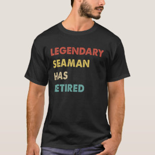Camiseta Legendário Seaman se aposentou 1