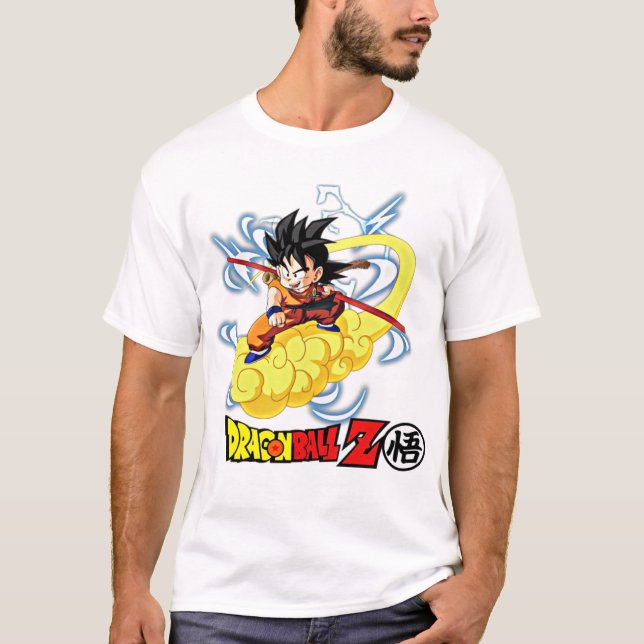 Camiseta Legendary Anime Warrior T-Shirt – Flying Power Des (Frente)