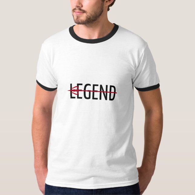 Camiseta Legendary Legende t-shirt”  trident design tee (Frente)