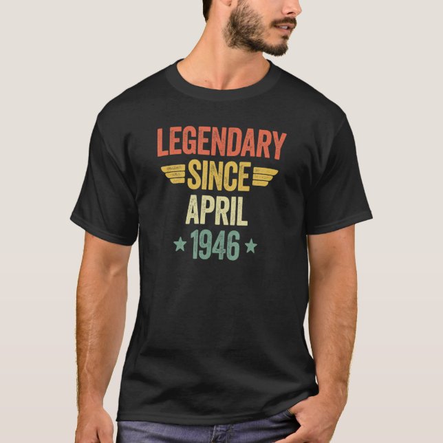 Camiseta Legendary Since April 1946 (Frente)