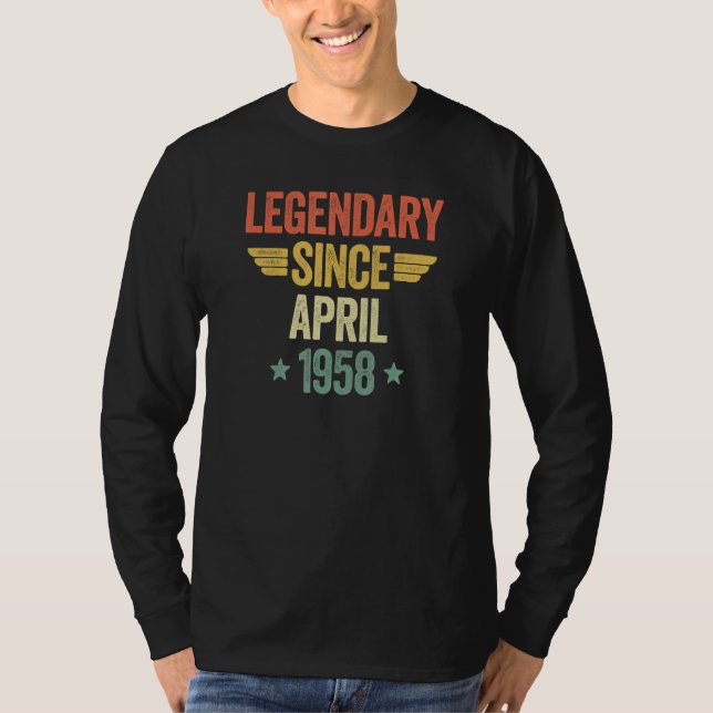 Camiseta Legendary Since April 1958 (Frente)