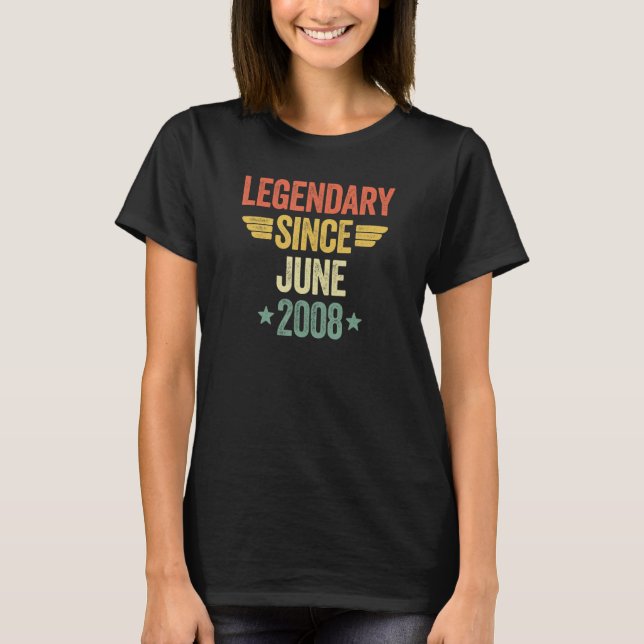 Camiseta Legendary Since June 2008 (Frente)