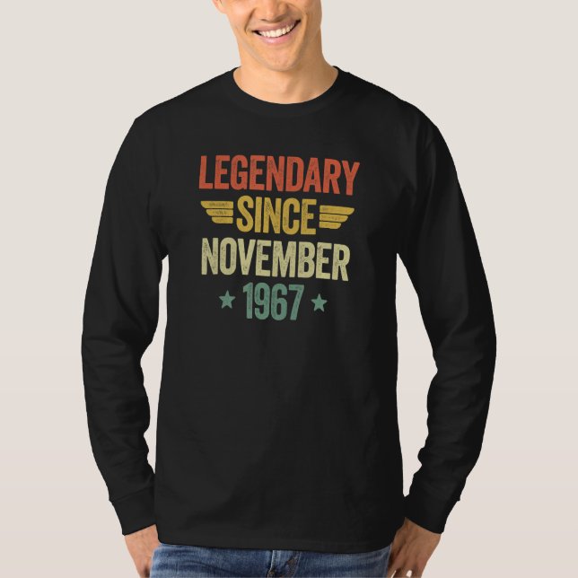 Camiseta Legendary Since November 1967 (Frente)