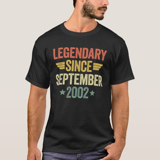 Camiseta Legendary Since September 2002 (Frente)