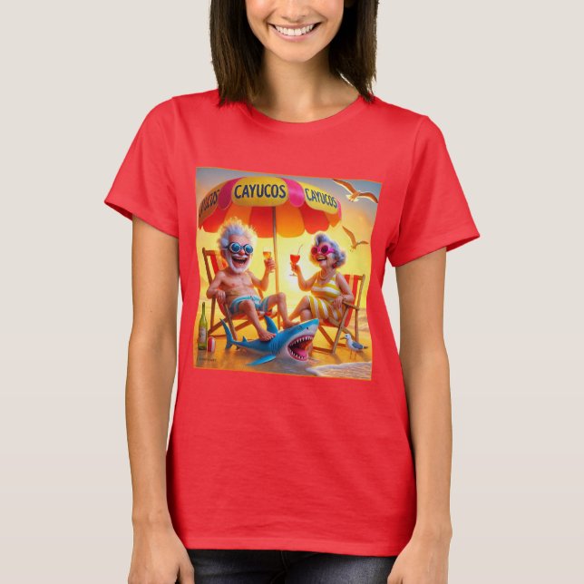 CAMISETA LEGENDAS CAYUCOS. (Frente)