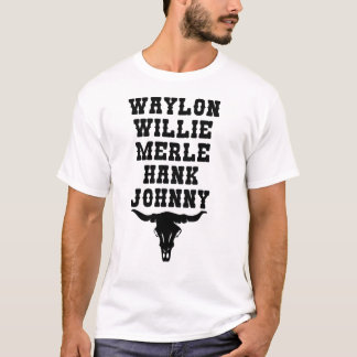 Camiseta Legendas da música country
