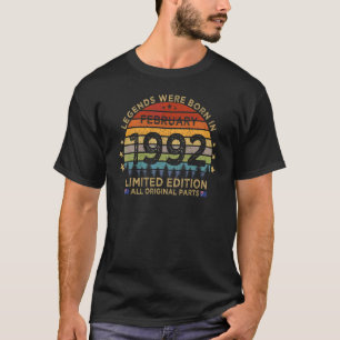Camiseta Legendas De Aniversário Australianas Foram Nascere