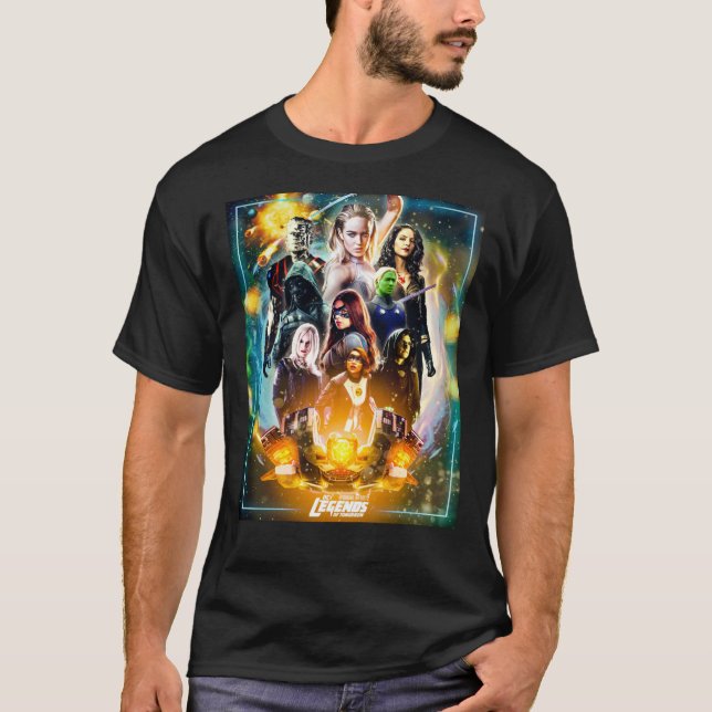 Camiseta Legendas de T-Shirt Ativo Arrowverse (Frente)