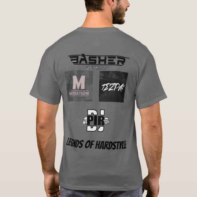 Camiseta Legendas Do Hardstyle (Verso)