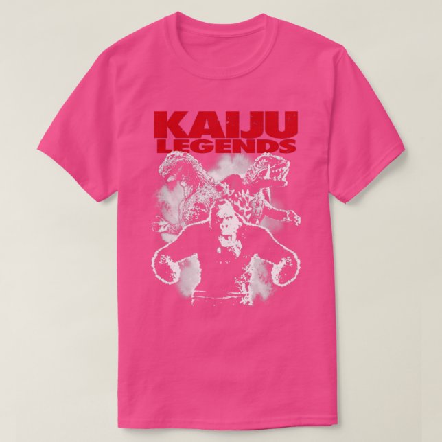 CAMISETA LEGENDAS KAIJU (Frente do Design)