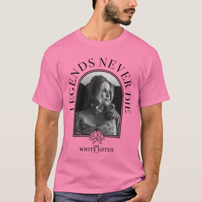 Camiseta Legendas Nunca Morrem - O Lotus Branco (Frente)