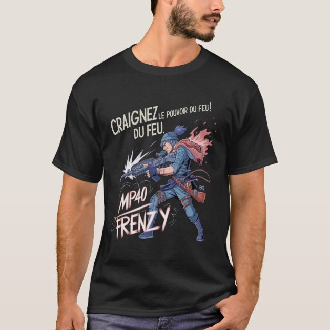 Camiseta Légende du combate F.F. (Frente)