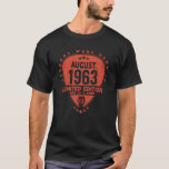 Camiseta Legends Were Born In August 1963 Guitar<br><div class="desc">Legends Were Born In August 1963 Guitar</div>
