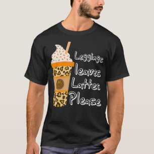 Camiseta Leggings de Ph deixam latas por favor caem no outo