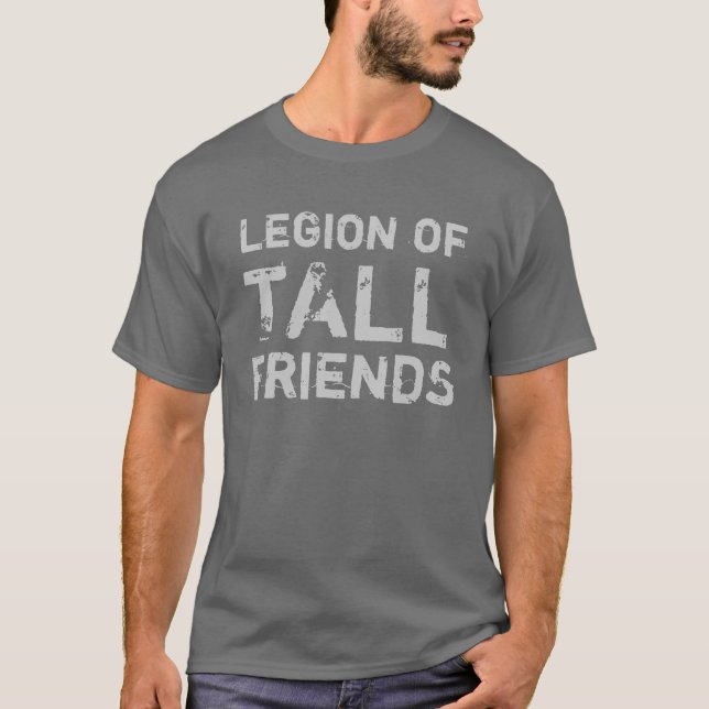 Camiseta Legião de amigos altos (Frente)