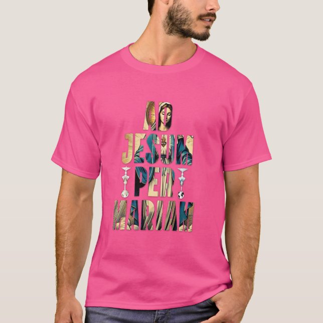 Camiseta Legião De Mary Nossa Senhora Católica 2 (Frente)